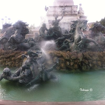 Fountains in Bordeaux