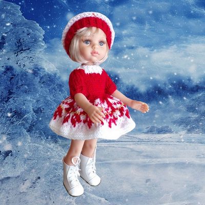 Elle tricote super bien 