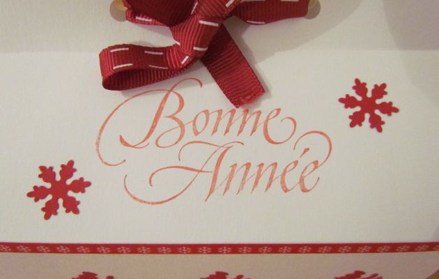 Bonne Année!!! et...petits cadeaux maison...