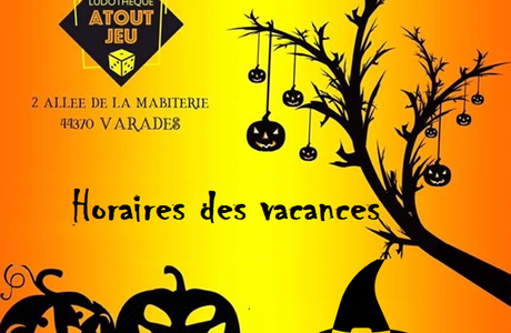 Halloween à la ludothèque Atout Jeu