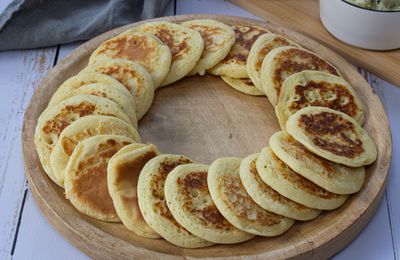 MINI BLINIS EXPRESS AU YAOURT