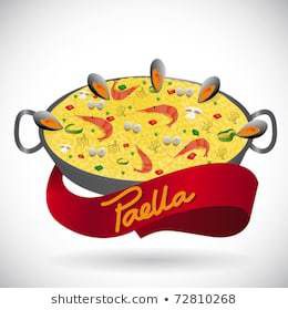 Paella light aux légumes et poulet 