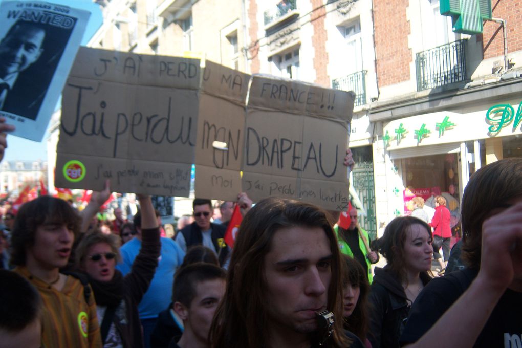 Photo manifestation du 19 mars 2009 à Soissons