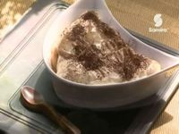 Menu Samira tv, Algérie - Salade scarole amére + Emincé de cheval au basilic rouge + Mascarpone en tiramisu