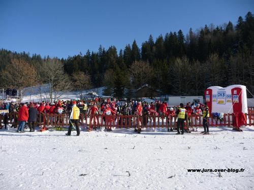 Mes photos perso de la coupe du monde de combiné nordique à Chaux-neuve le 31 janvier et le 1er février 2009