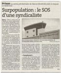 A la prison de Nancy-Maxéville: surpopulation ?
