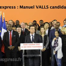 Mexpress : Manuel VALLS  candidat 