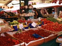 Les marchés de l'Erbaria et de la Pescheria , tous les matins sauf dimanche et lundi.