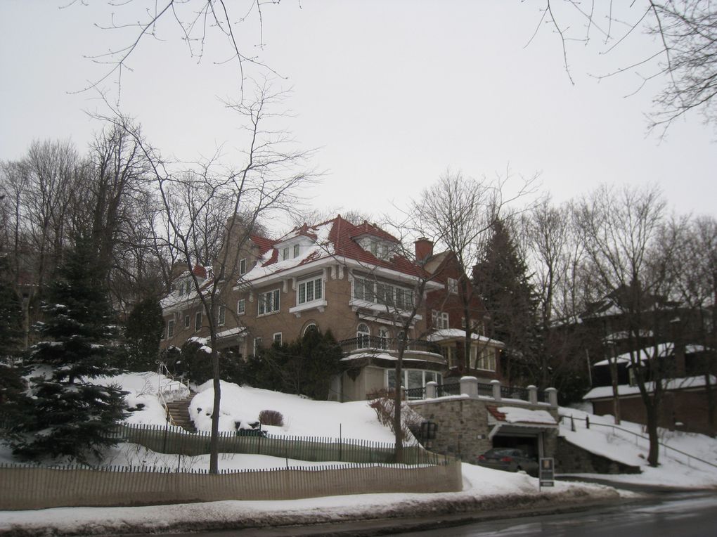 suite et fin de notre séjour hivernal à Montréal (dans l'ordre alphabétique toujours)