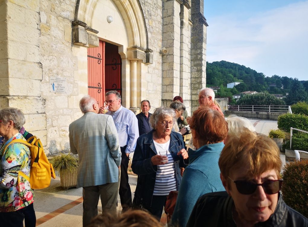 VISITE PASTORALE DE Mgr de BUCY DANS LA PAROISSE SAINTE MARIE EN AGENAIS LE 15 MAI 2025