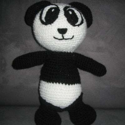 Un panda au crochet