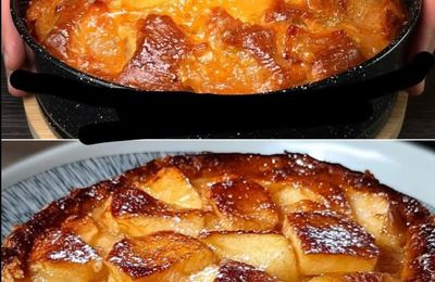 Un gâteau renversé 