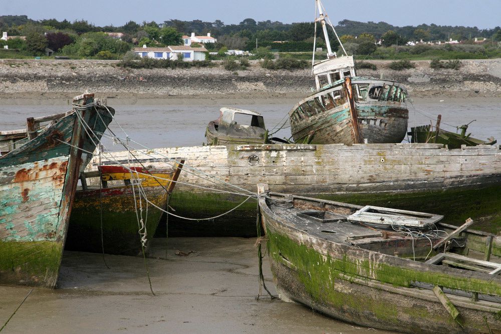 Album - Cimetière de bateaux à Noirmoutier