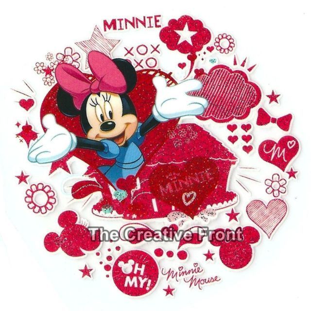 Transfert pour T-shirt ou pull Minnie et Mickey