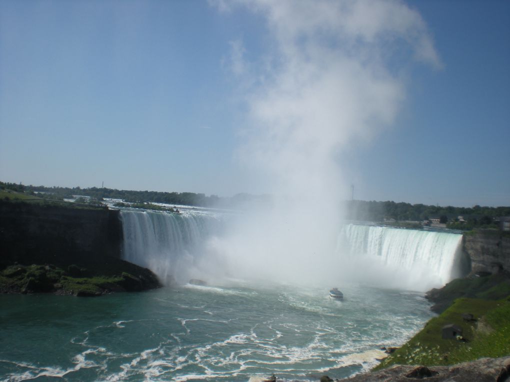 pêle mèle photos du quebec...et de l ontario avec les chutes du niagara