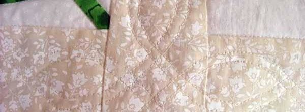 Quilting des sashings / sashing strips quilting