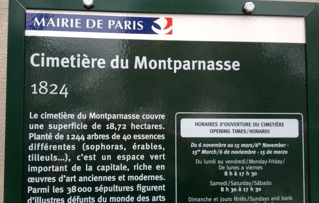 Cimetière Montparnasse acte 1