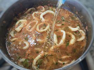 Calamars à la malagueña