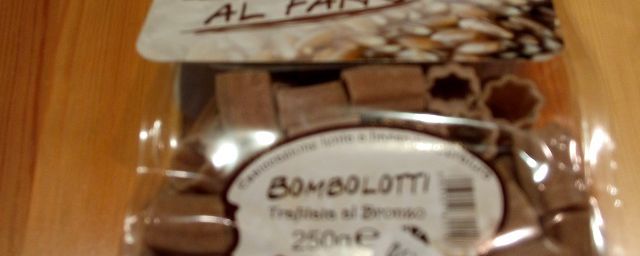 Pasta al farro - "Bombolotti" trafilati al bronzo di Tarall'oro con sugo ai funghi porcini "Mariangela Prunotto"