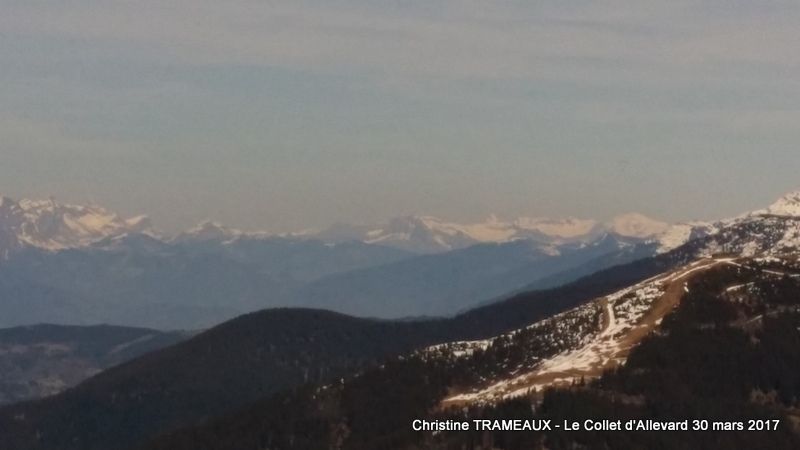 BELLEDONNE - HAUT DU TELESIEGE DU CLARAN/SUPER COLLET