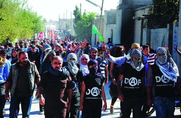 Reportage sur Kobanê avec l’Action Anarchiste Révolutionnaire