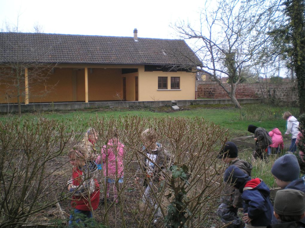 Photos prises dans le cadre des activités de la maternelle