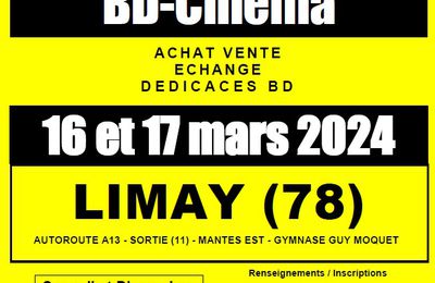 La 26e Foire aux disques et BD de Limay les 16 et 17 mars 2024