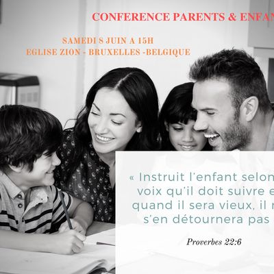 Conférence Parents-Enfants Belgique