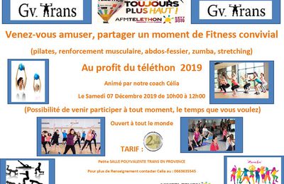 Marathon Fitness du Téléthon