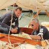 Préparatif des voiles de légendes - Trophée Gavottes la baule