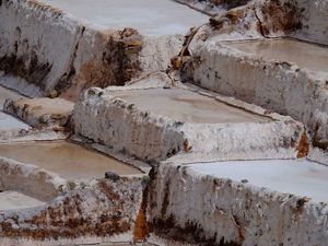 Les Salines de Maras, tableau de sel