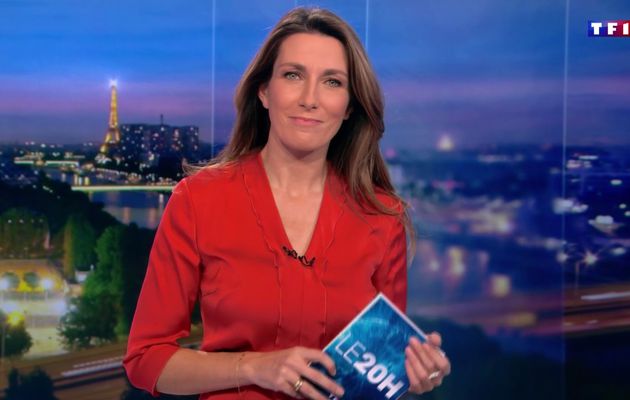 📸 ANNE-CLAIRE COUDRAY @ACCoudray @TF1 @TF1LeJT pour LE 20H WEEK-END #vuesalatele