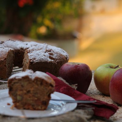 Gâteau aux Pommes et aux Noix