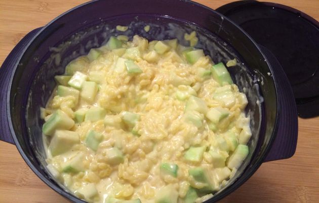 Risotto aux courgettes 