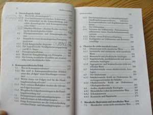 Wer sich zu Moral und Ethik belesen, informieren möchte, findet bspw. hier Möglichkeit dazu: Dieter Birnbacher - "Analytische Einführung in die Ethik".