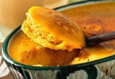 Flan potimarron/orange  (pour régime) 