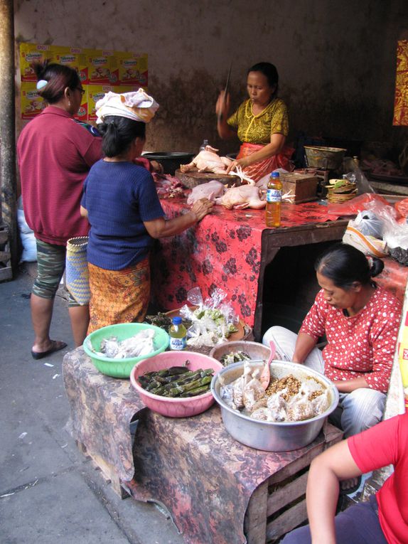 marché d'Ubud, ses fruits, ses couleurs, ses senteurs...