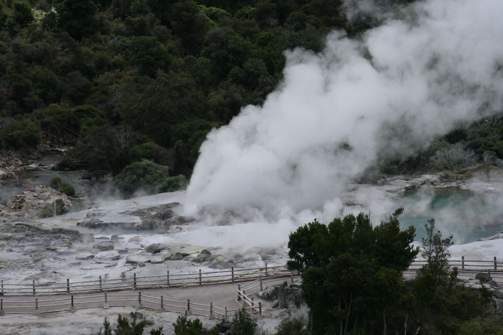 Tauranga et la région ainsi que le volcan Tongarino