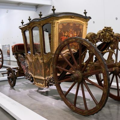 Coche de D. Pedro II, Musée des carrosses, Lisbonne (Portugal)Musée de carrosses