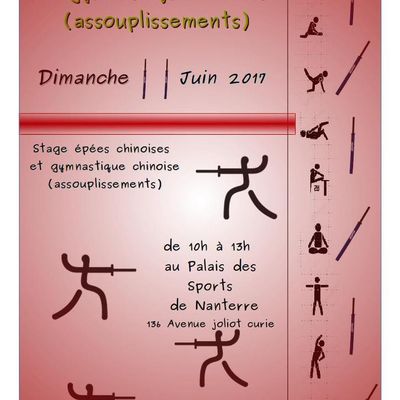 Stage le 11 juin 2017