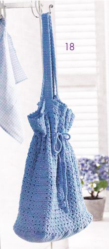 Tutoriel filet à provisions au crochet