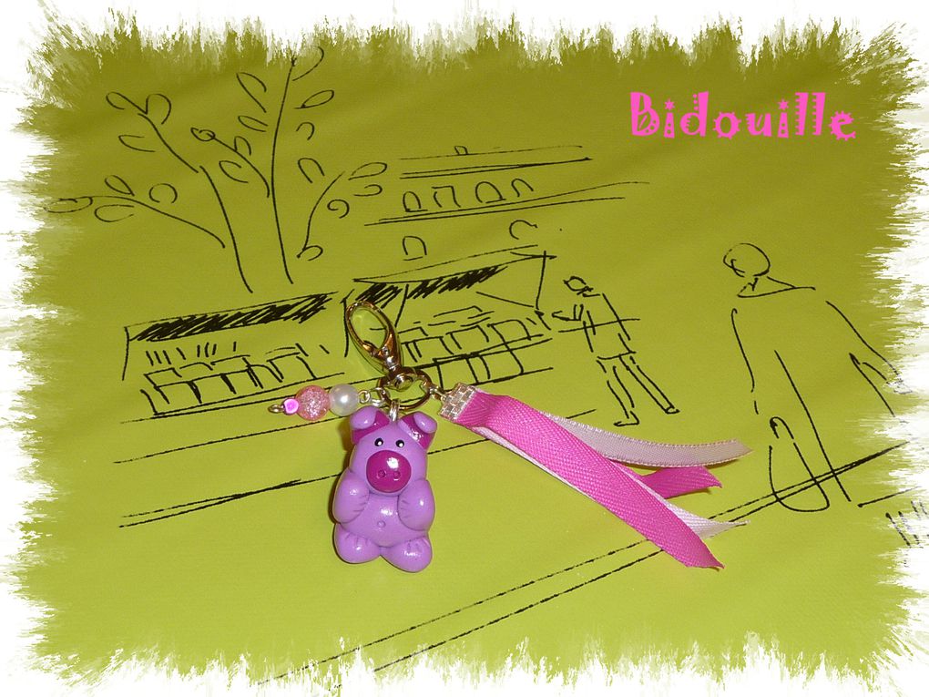 Album - 04.   Bijoux de sac ALBUM n°1 (ou porte clés / Gri gri)