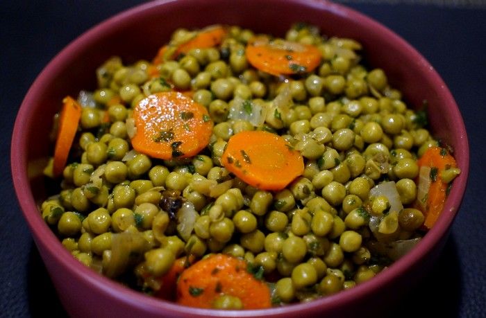 recette petit pois en conserve facile