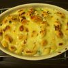 Gratin de gnocchis aux épinards