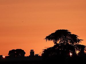 coucher de soleil aujourd'hui vers 18 h