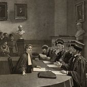 Madeleine Brès, première femme médecin en 1875