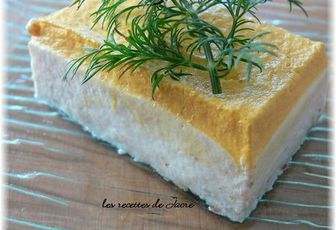 mousse de crevettes et carottes sur biscuits au cumin