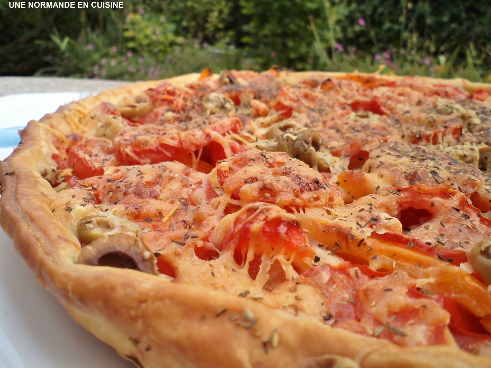 Tarte aux poivrons