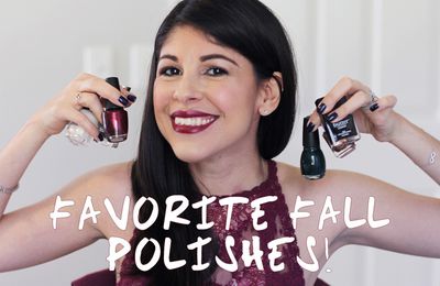 Top 5 Fall Nail Polish Favorites! 2015