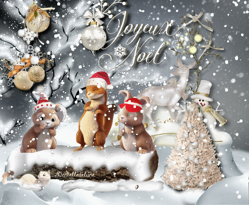 Gif Anime Humour Joyeux Noel Pere Noel A Moto Les Gifs Animes De Dentelledelune